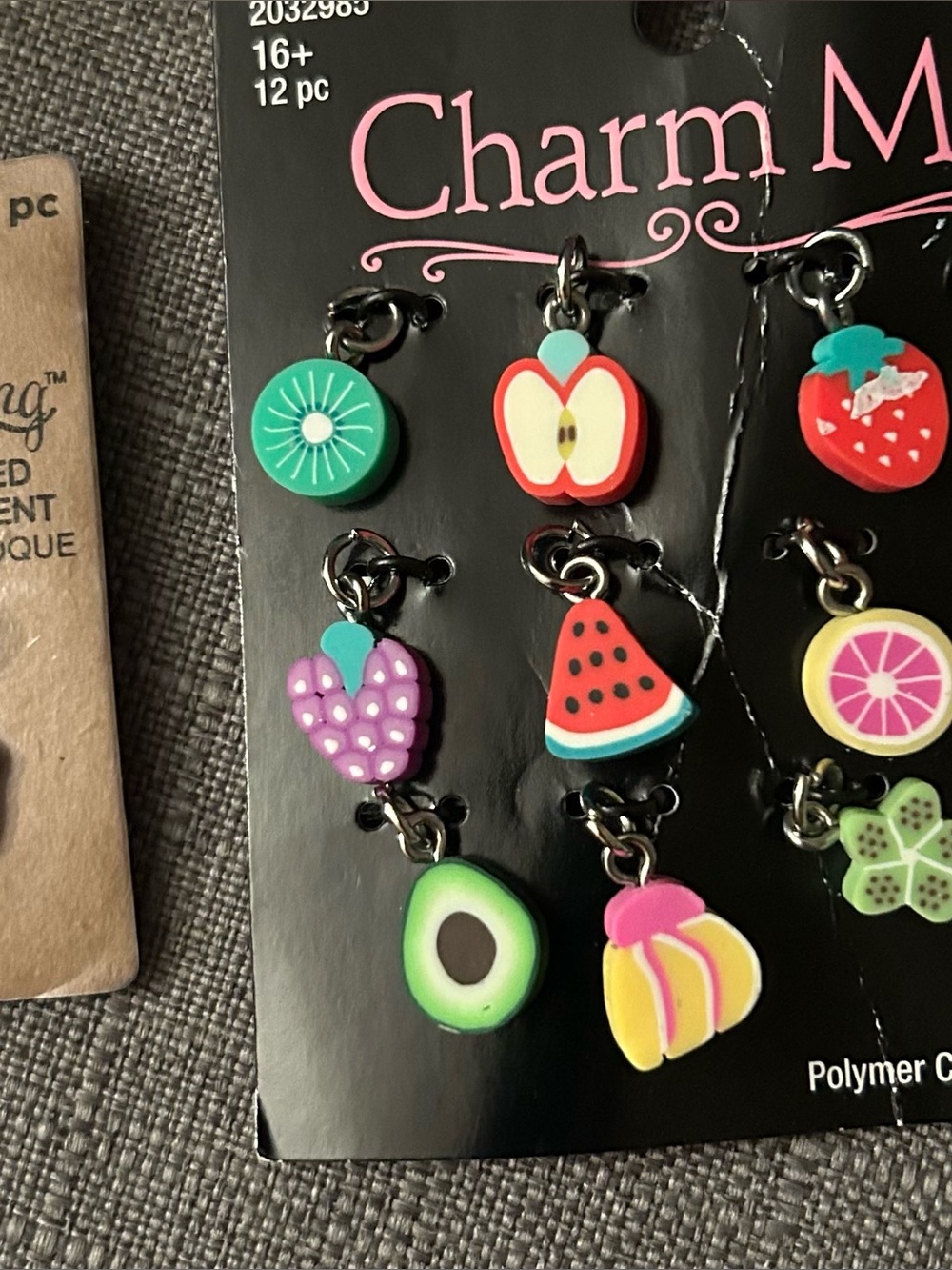 New jewelry Clay Fruit Charm Pack - Multicolor